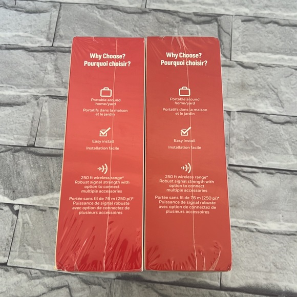 New Honeywell (2)   Home series 3 portable wireless doorbell and push button - Picture 5 of 6